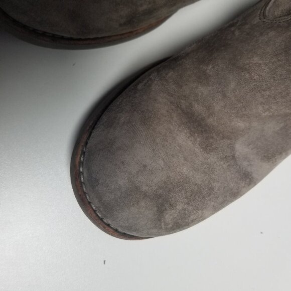 UGG Women's Celvin Chocolate Brown Side Zip Mid-Calf Water Resistant Boots Sz 8 - Picture 16 of 16